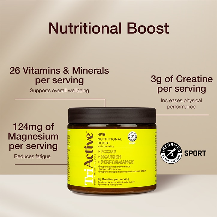 TriActive Nutritional Boost with Creatine 225g